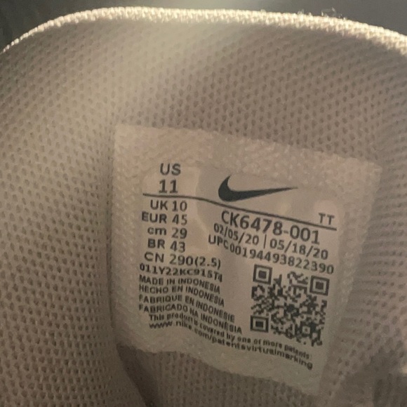 Nike Air Max 95 Recycled Canvas Size 11 - Picture 6 of 6